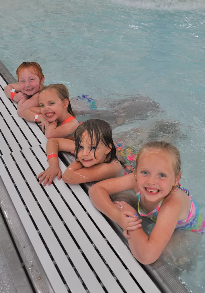 Kids in pool