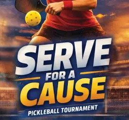 Serve for a Cause Event Graphic