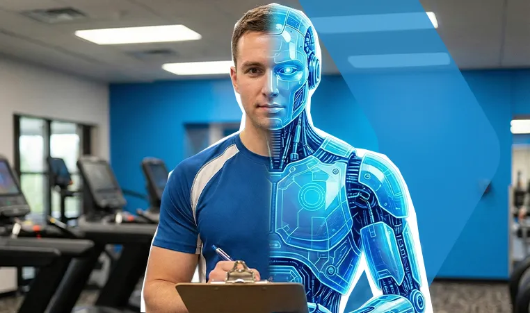 futuristic YMCA personal trainer