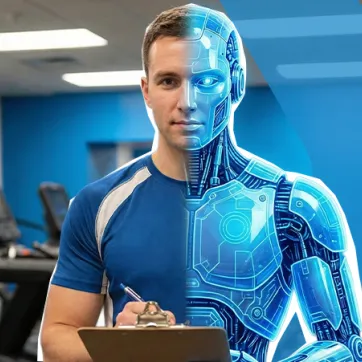 futuristic YMCA personal trainer