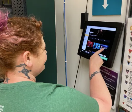 Les Mills Virtual Kiosk
